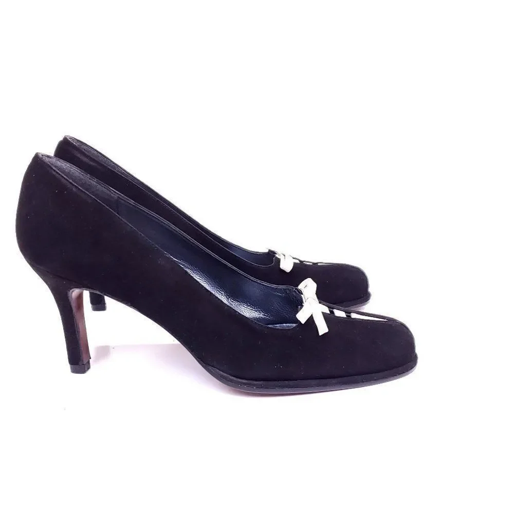 Stuart Weitzman Leather Suede Pumps SH-005